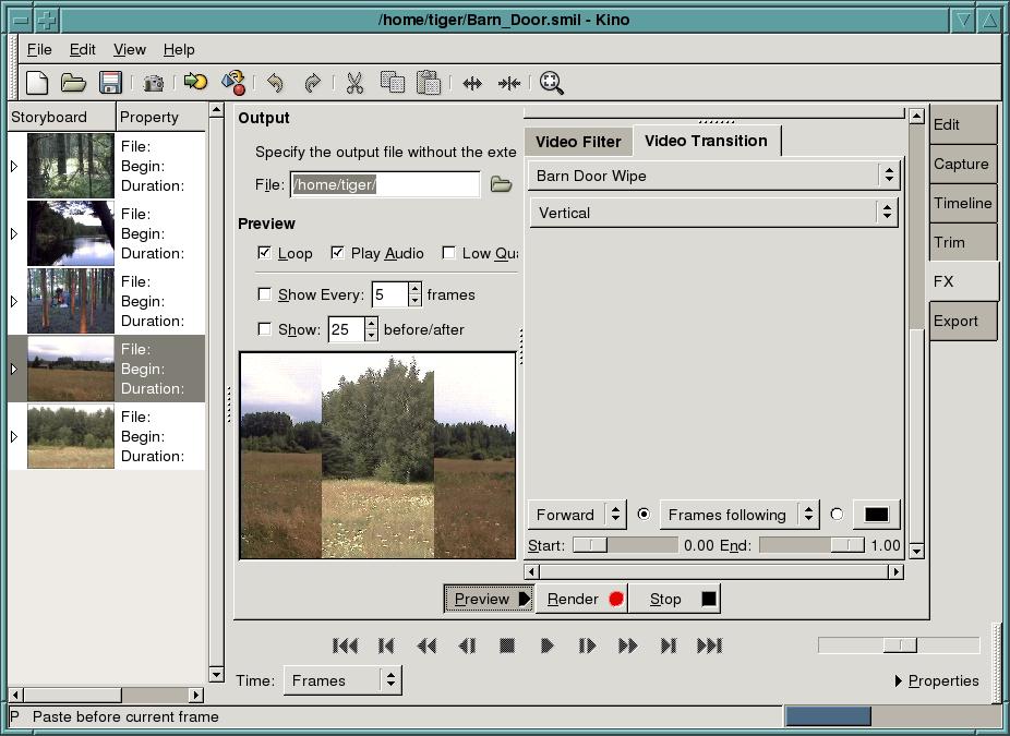 Making Movies with Kino Linux Journal