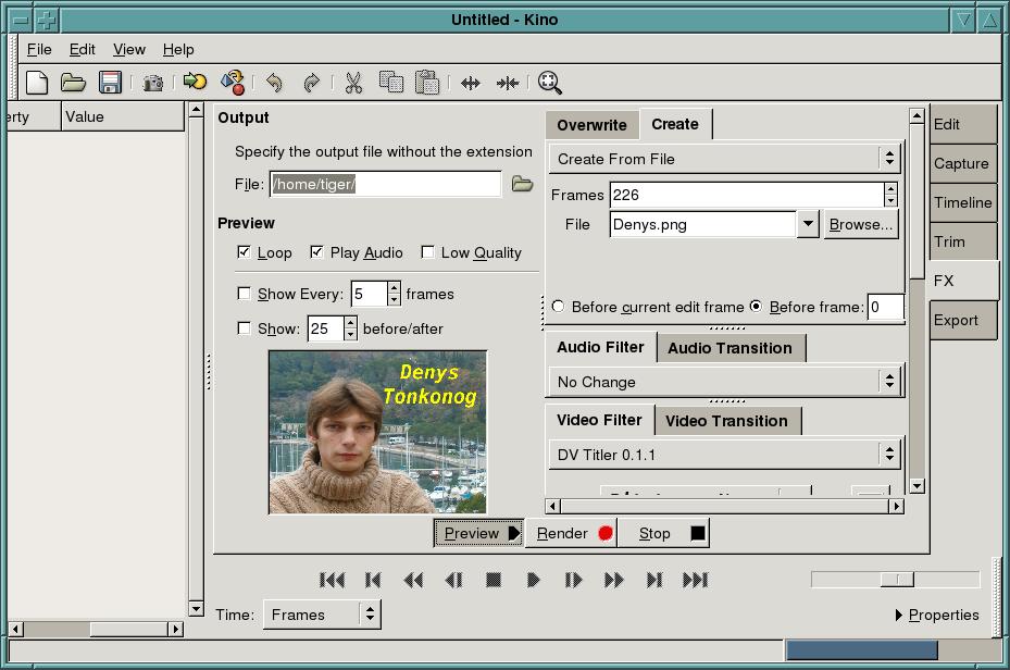 Making Movies with Kino Linux Journal