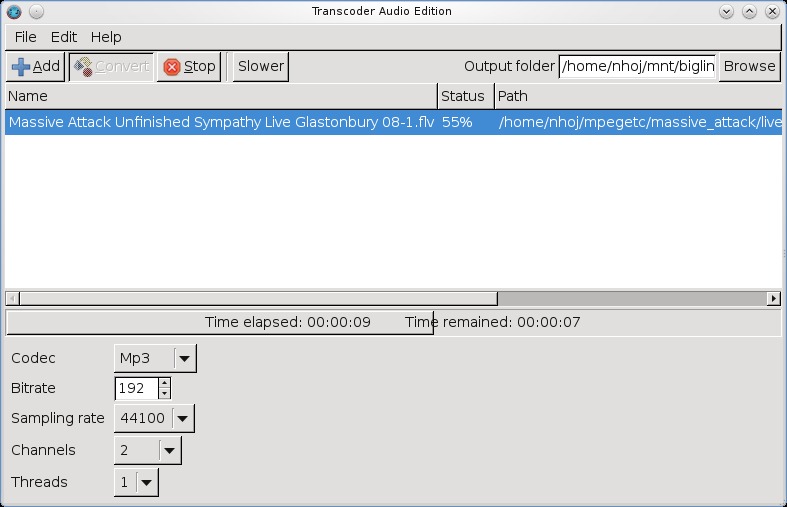 ffmpeg gui extract audio separate wav files